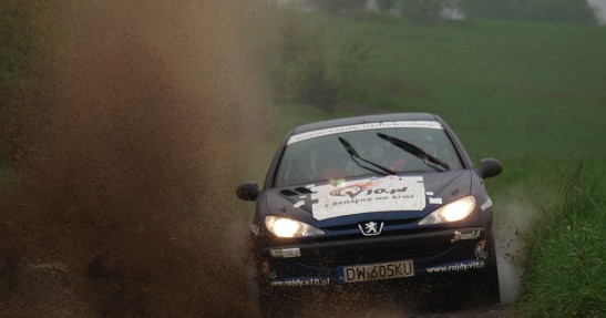 Testy V10 Rally Team i Tomasza Harczuka